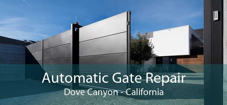 Automatic Gate Repair Dove Canyon - California