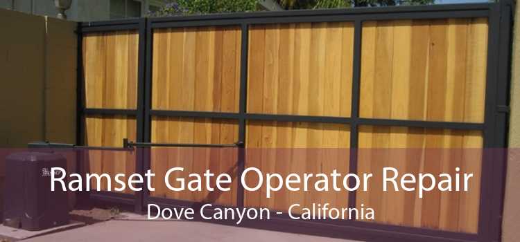 Ramset Gate Operator Repair Dove Canyon - California