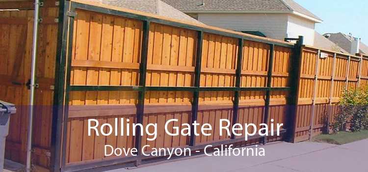 Rolling Gate Repair Dove Canyon - California